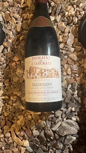 Beaujolais Morgon Domaine L'oseraie 1998