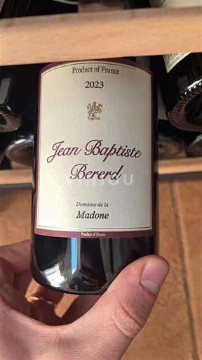Beaujolais Non specificato Domaine La Madone Jean Baptiste Bererd 2023