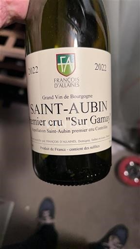 Burgundy Saint-Aubin Premier Cru François Allaines Sur Gamay 2022