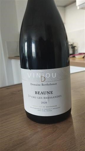 Bourgogne Beaune Premier Cru Domaine Berthelemot 1er Cru Les Bressandes 2020