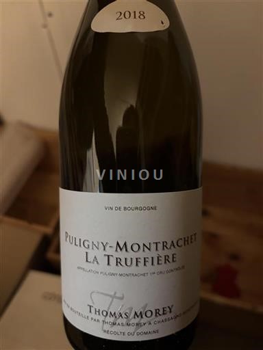 Bourgogne Puligny-montrachet Premier Cru Thomas Morey La Truffi%c3%a8re 2018