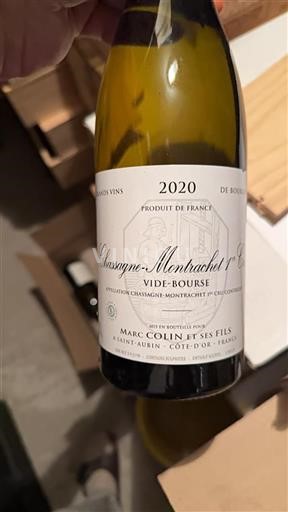 Bourgogne Ospecificerad Premier Cru Marc Colin Et Ses Fils Vide-Bourse 2020