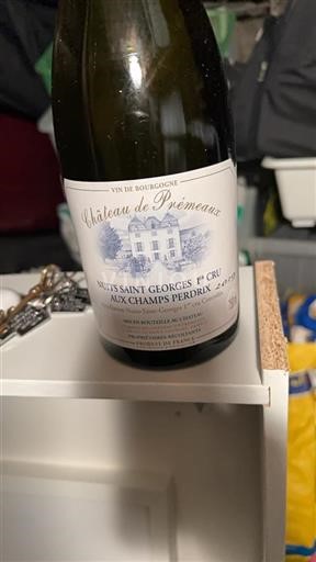 Bourgogne Nuits-Saint-Georges Premier Cru Château Premeaux Aux Champs Perdrix 2019