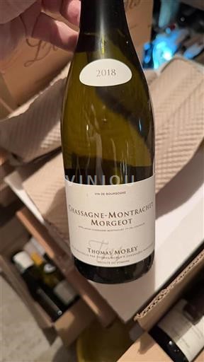 Bourgogne Chassagne-montrachet Premier Cru Thomas Morey Morgeot 2018