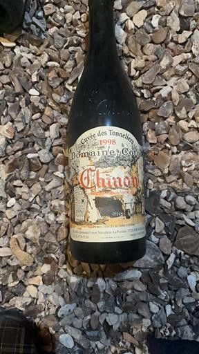 Loiren laakso Chinon Domaine Coton des Tonneliers 1998