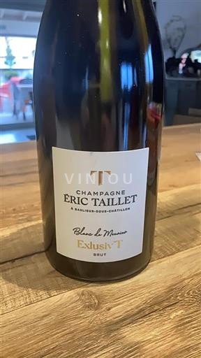 Champagne Eric Taillet Blanc de Meunier Exclusiv'T Ikke årgangsbestemt