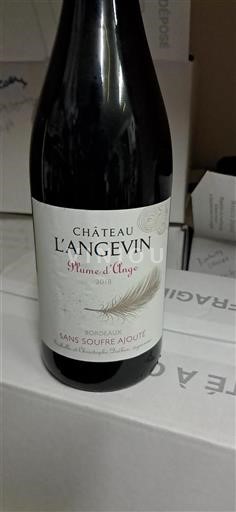Bordeaux Château L'angevin Plume d'Ange 2018