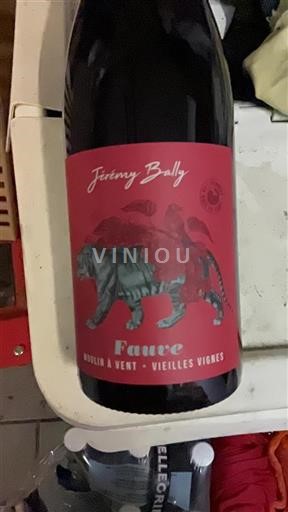 Beaujolais Moulin-à-vent Jeremy Bally Fauve 2022
