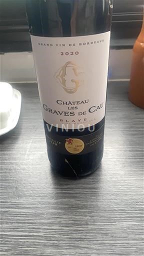 Bordeaux Blaye Château Les Graves De Cau 2020