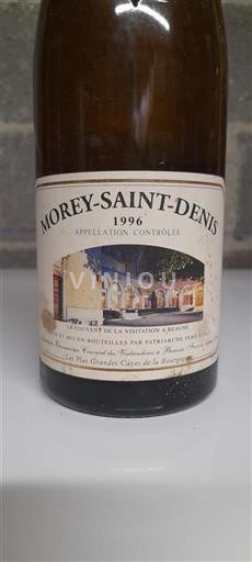Bourgogne Morey-saint-denis Patriarche Père & Fils Le Couvent de la Visitation 1996
