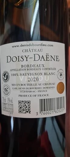 Bordeaux Château Doisydaëne 2020