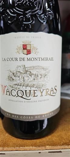 Vallée du Rhône Vacqueyras La Cour De Montmirail 2023