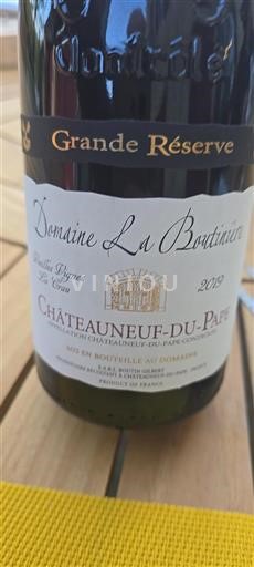 Rhônetal Châteauneuf-du-Pape La Boutinière Grande Réserve 2019