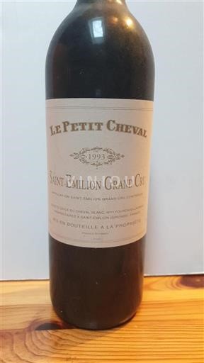 Bordeaux Saint-Émilion Grand Cru Grand Cru Le Petit Cheval 1993