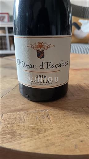 Jugozahod Gaillac Château Escabes 2016