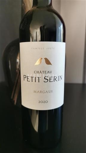 Bordeaux Margaux Château Petit Serin 2020