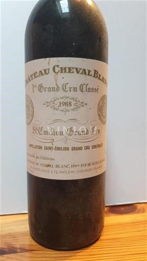 Bordeaux Saint-Émilion Grand Cru Grand Cru Château Cheval Blanc 1988