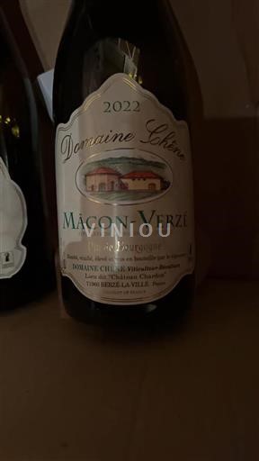 Burgundy Mâcon and Mâcon-Villages Domaine Chêne 2022