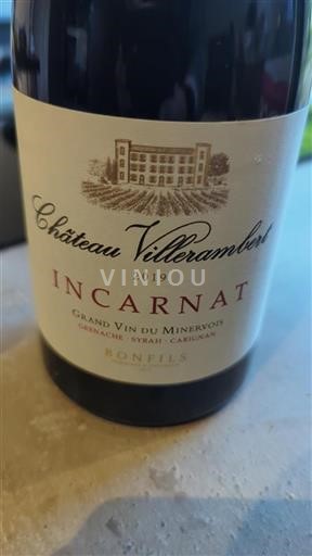 Languedoc Minervois Château Villerambert Incarnat 2019