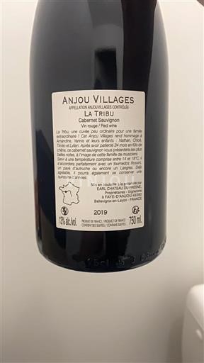 Valle del Loira Anjou Villages Château Fresne La Tribu 2019