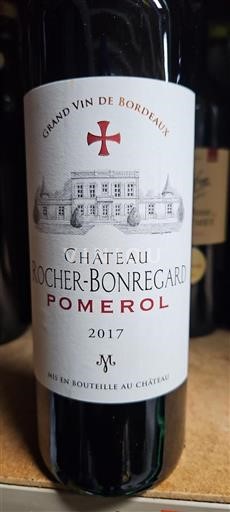 Bordeaux Pomerol Château Rocherbonregard 2017