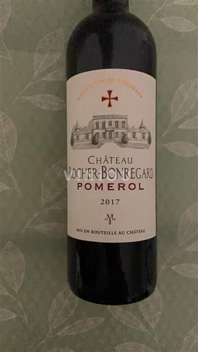 Bordeaux Pomerol Château Rocherbonregard 2017