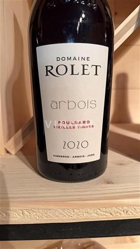 Jura Arbois Domaine Rolet Poulsard Vieilles Vignes 2020