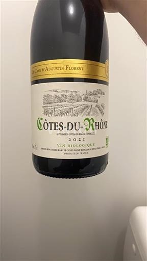 Rhône Valley Côtes-du-Rhône La Cave Augustin Florent 2021