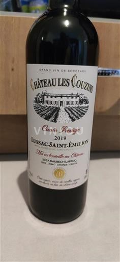 Bordeaux Lussac-saint-émilion Château Les Cousins Prestige 2019