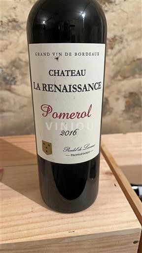 Bordeaux Pomerol Château La Renaissance 2016