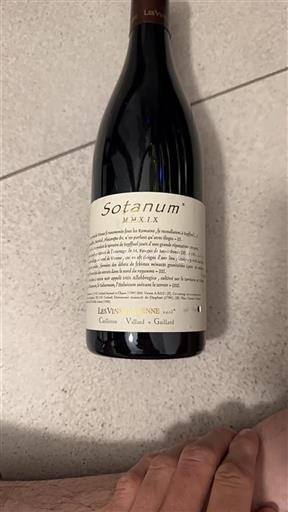 Údolí Rhôny Nespecifikováno Les Vins De Vienne Sotanum 2019