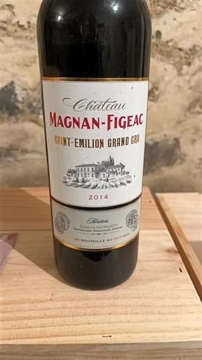Bordeaux Saint-Émilion Grand Cru Château Magnanfigeac 2014