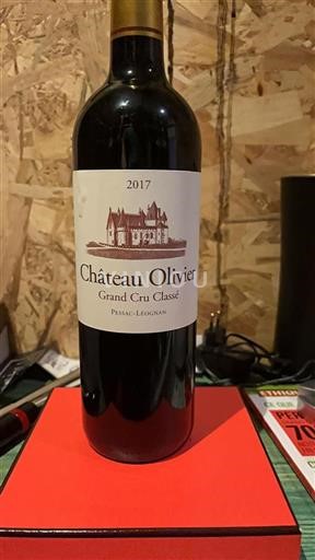 Bordeaux Pessac-Léognan Grand Cru Classé Château Olivier 2017