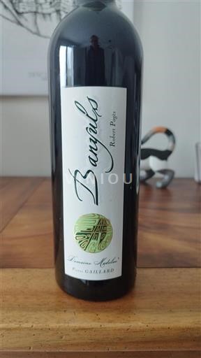 Vin Rouge sec Banyuls Robert Pagès Domaine Madeloc Non millésimé France Roussillon Banyuls