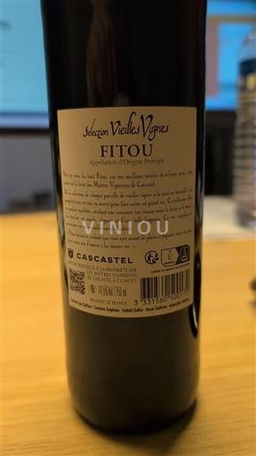 Languedoc Fitou Cascatel Sélection Vieilles Vignes Non Millésimé