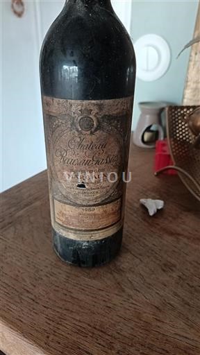 Burdeos Margaux Grand Cru Château Rauzan Gassies 1989