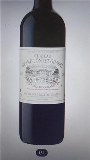 Bordeaux Saint-Émilion Grand Cru Château Grand Pontet Guadet 2015