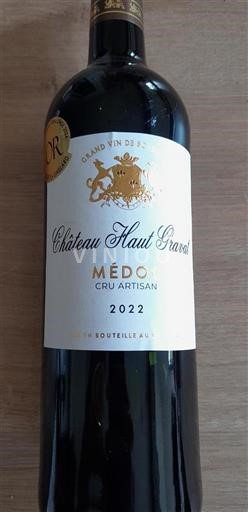 Bordeaux Médoc Château Hautgravat 2022