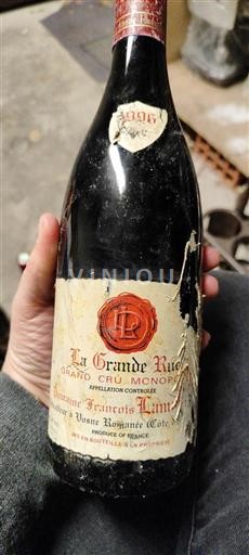 Burgundy Grande Rue Grand Cru Domaine François Lamarche La Grande Rue 1996