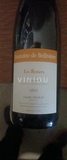 Loiretal Jasnières Bellivière Les Rosiers 2022