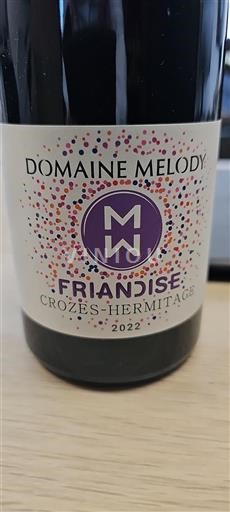 Údolí Rhôny Crozes-Hermitage Domaine Melody Friandise 2022