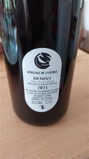 Bourgogne Ospecificerad Héritage De La Barge 2023
