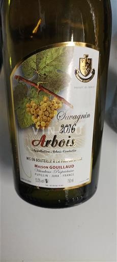 Jura Arbois Maison Gouillaud Savagnin 2016
