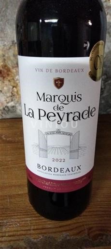 Bordeaux Marquis de la Peyrade 2022