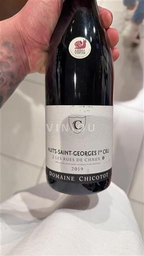 Bourgogne Nuits-Saint-Georges Premier Cru Domaine Chicotot Les Rues de Chaux 2019