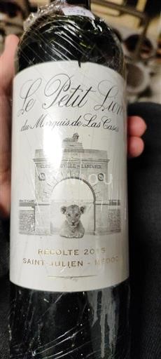 Vin Rouge sec Le Petit Lion Château Léoville Las Cases 2015 France Bordeaux Saint-Julien AOC