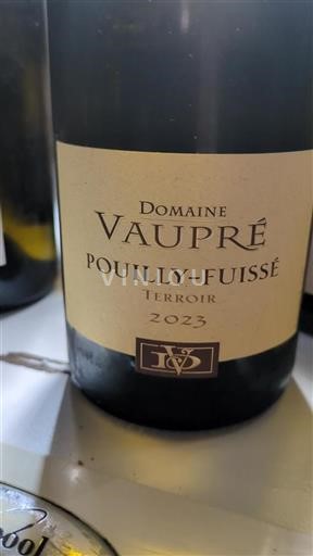 Bourgogne Pouilly-fuissé Domaine Vaupré Terroir 2023