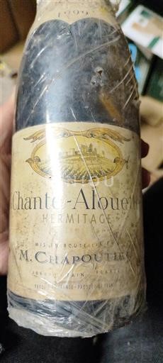 Vallée du Rhône Hermitage M. Chapoutier Chante-Alouette 1999