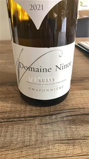 Bourgondië Rully Domaine Ninot Chaponnière 2021