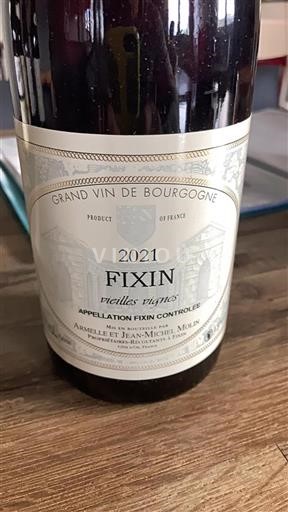 Burgundy Fixin Armelle Et Jeanmichel Molin Vieilles Vignes 2021